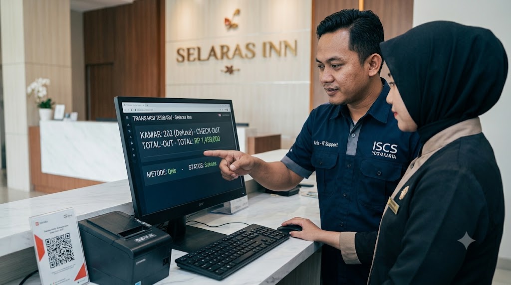 Aplikasi POS hotel berbasis PHP native